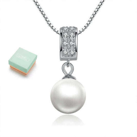 Seraphina Grace: Pearl Elegance Pendant Necklace