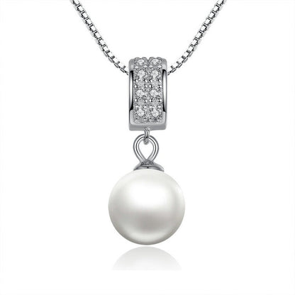 Seraphina Grace: Pearl Elegance Pendant Necklace