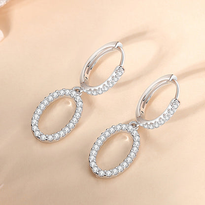 Aurelia Elegance: Sterling Silver Ear Clip & Ring Set